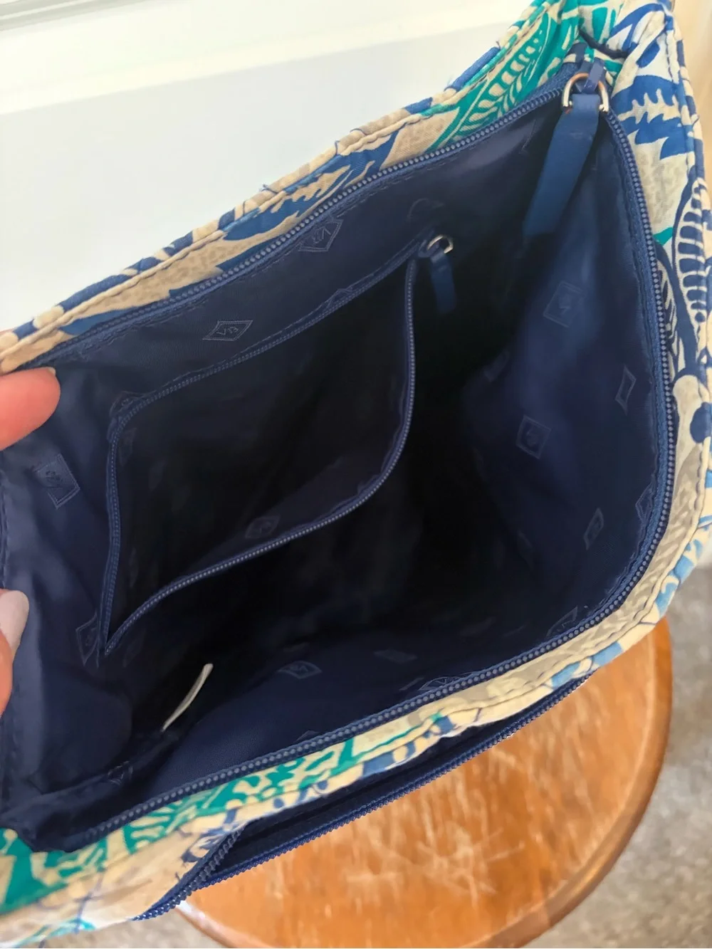 Vera Bradley Quilted Floral Crossbody Bag